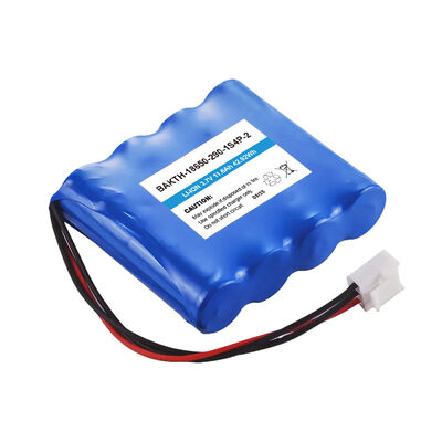 Wide Temperature 3.7V 11600mAh Li-ion Battery Pack BAKTH-18650-290-1S4P-2 for Industrial IoT