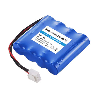 Wide Temperature 3.7V 11600mAh Li-ion Battery Pack BAKTH-18650-290-1S4P-2 for Industrial IoT