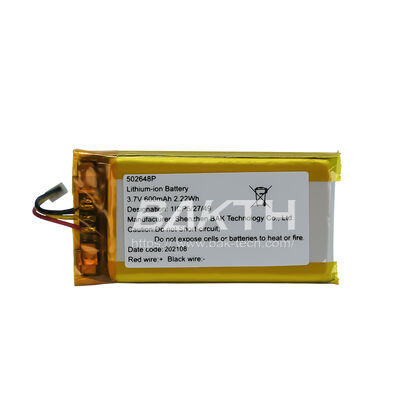 BAKTH-503562P, 3.7 V, 1100 mAh, 4.07Wh