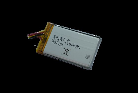Customizable Battery Pack BAKTH-503562P-1S-3 Ideal For Consumer Electronics, Medical Devices